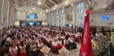 Santuário N.S do Carmo acolhe encontro do Apostolado da Oração, em Betim