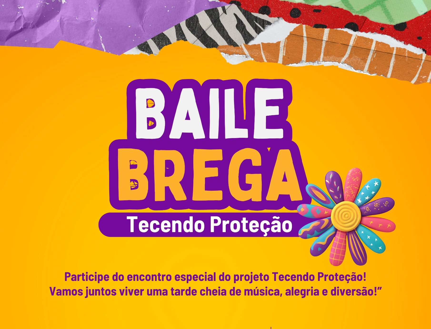 Baile Tecendo Proteção anima tarde de idosos, no bairro Lagoinha