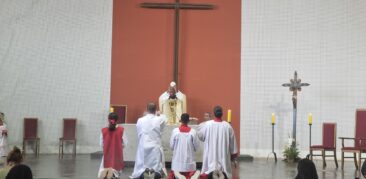Primeiro dia do Ano Novo é celebrado na Catedral Cristo Rei 