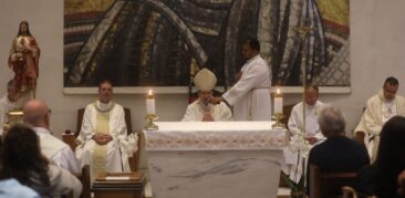 Dom Walmor preside Celebração de acolhida ao novo reitor e à equipe de padres formadores do Sacej