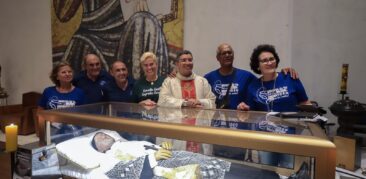Convivium Emáus acolhe relíquias de São Vicente de Paulo