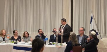 Dom Edmar José participa de encontro fraterno na Congregação Israelita Mineira