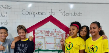 Tema “Fraternidade e Moradia” inspira atividades com educandos do Projeto Providência